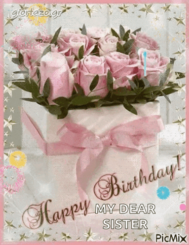 Birthday Flo GIF