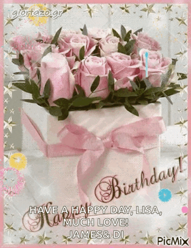 Birthday Flo GIF