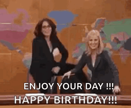Birthday Friends GIF