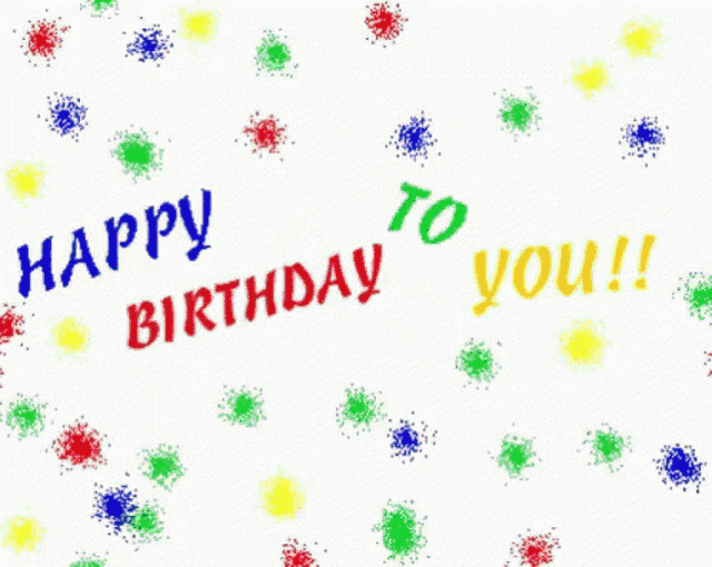 Birthday Happy GIF