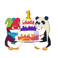 Birthday Happy Birthday Sticker