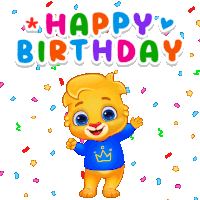 Birthday Happy Birthday Sticker