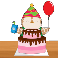 Birthday Happy Birthday Sticker