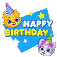 Birthday Happy Birthday Sticker