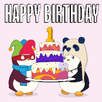 Birthday Happy Birthday Sticker