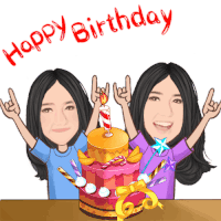 Birthday Happy Sticker