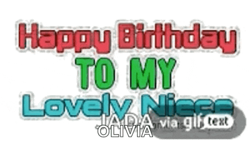 Birthday Niece GIF