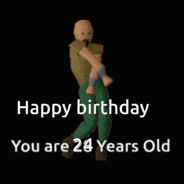 Birthday Runescape GIF