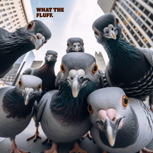 Bk Wtf What The GIF. This 498 x 498 animated GIF is part of our funny pigeon collection. Related themes include confused, what, what the. Created by…