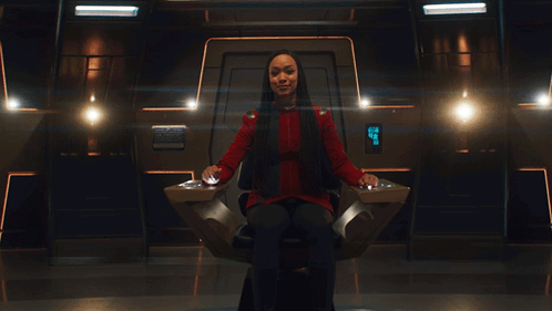 Black Alert Captain Burnham GIF. This 498 x 281 animated GIF is part of our star trek black guy collection. Related themes include star trek. Created by…