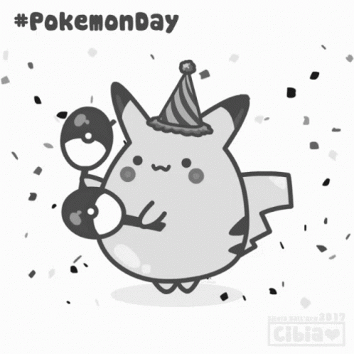 Black And White Pokemon GIF. This 498 x 498 animated GIF is part of our pikachu and togepi collection. Related themes include cute, dance, pikachu. Created…