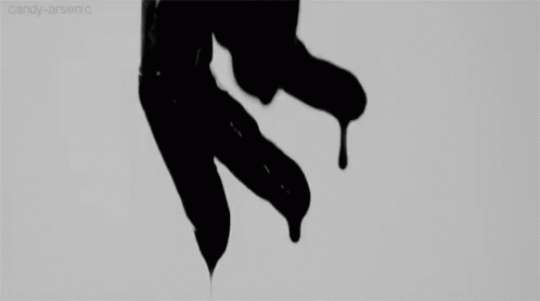 Black Blood Ink GIF