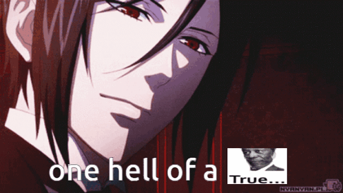 Black Butler Sebastian Michaelis GIF