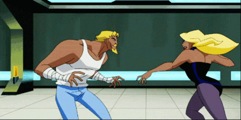 Black Canary Dcau GIF