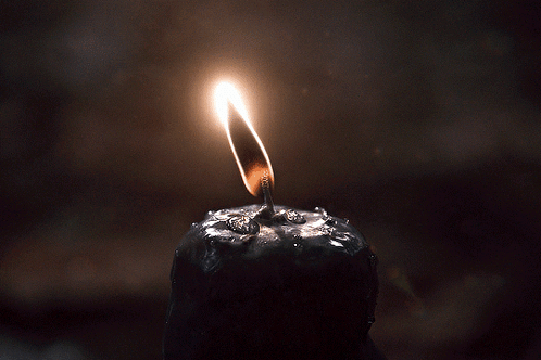 Black Candle GIF