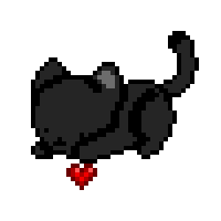 Black Cat Sticker