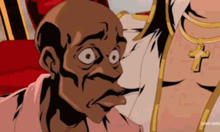 Black Dynamite Bald GIF
