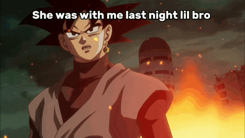 Black Goku Goku Black GIF