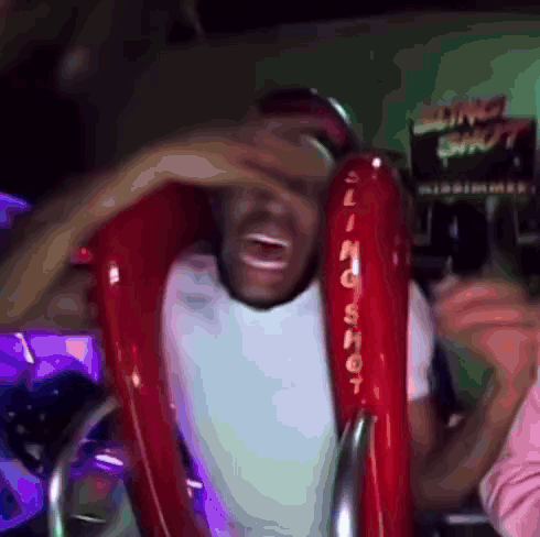 Black Guy Freak Out GIF