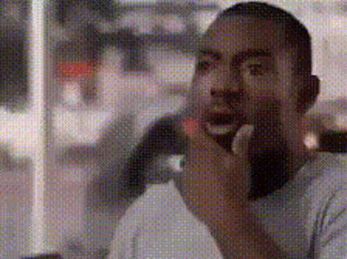 Black Guy Woah GIF