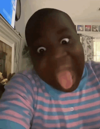 Black Kid Spazzing GIF