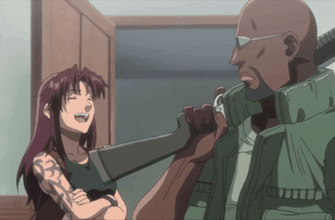 Black Lagoon Revy GIF