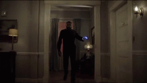 Black Lightning Transform GIF