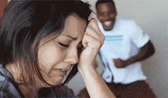 Black Man Dancing Black Man Dancing White Woman Crying GIF