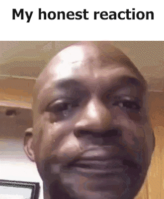 Black Man Honest Reaction My Honest Reaction GIF