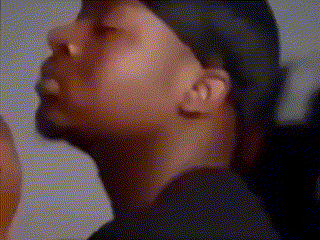 Black Man Judging And Chewing Wtf GIF