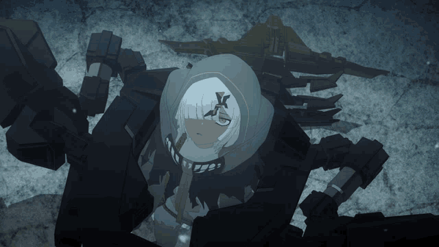Black Rock Shooter Dawn Fall GIF