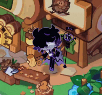 Black Sapphire Cookie Cookie Run Kingdom GIF