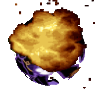 Black Sapphire Cookie Spin Sticker