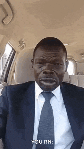Black Stare GIF