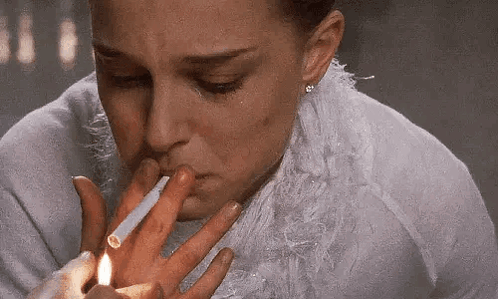Black Swan Reaction Meme GIF