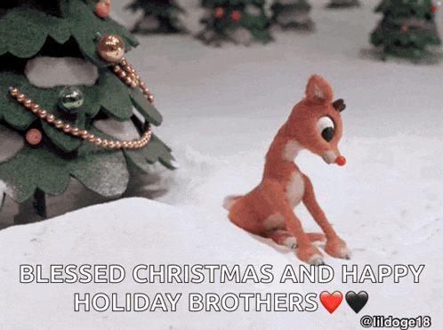 Blacksanta Claus GIF