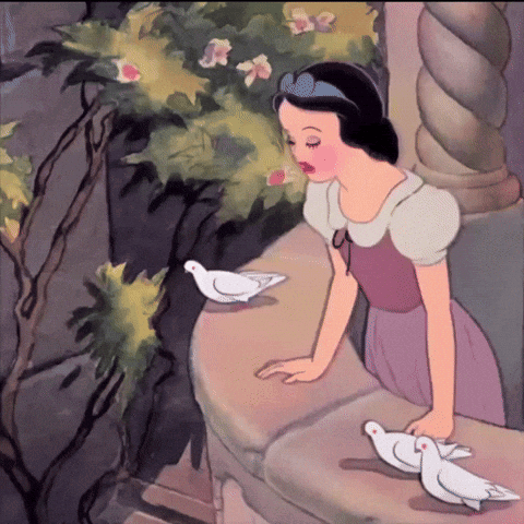 Blanche Neige Snow White GIF