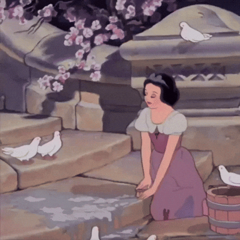 Blanche Neige Snow White GIF