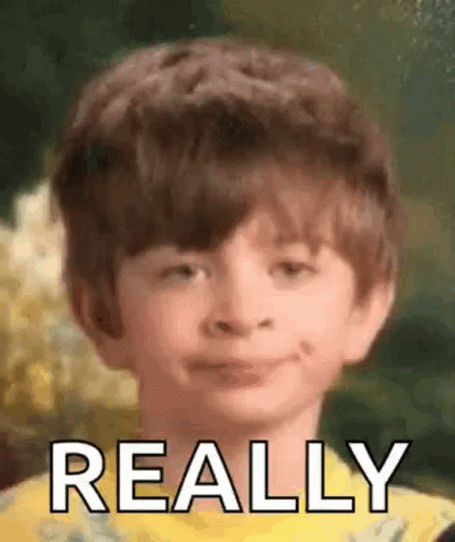 Blank Stare Really GIF. This 418 x 498 animated GIF is part of our stink eye collection. Related themes include really, side eye, smh. Created by…