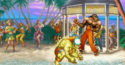 Blanka Electric Thunder GIF
