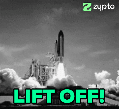 Blasting Off Countdown GIF