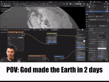 Blender Jesus GIF