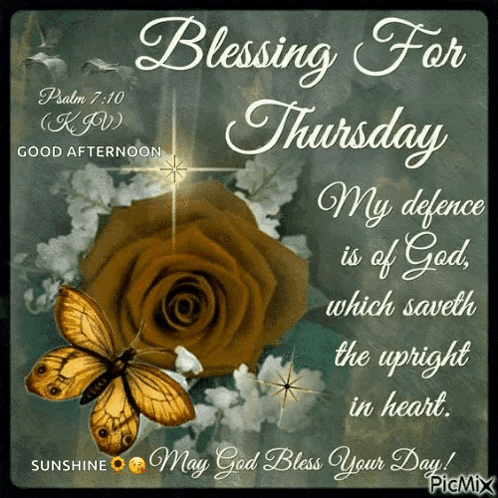 Blessing For Thursday Lent GIF