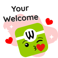 Blink Heart Sticker