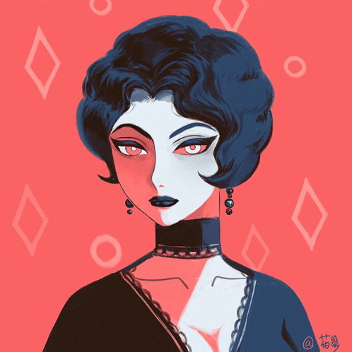 Blink Red GIF