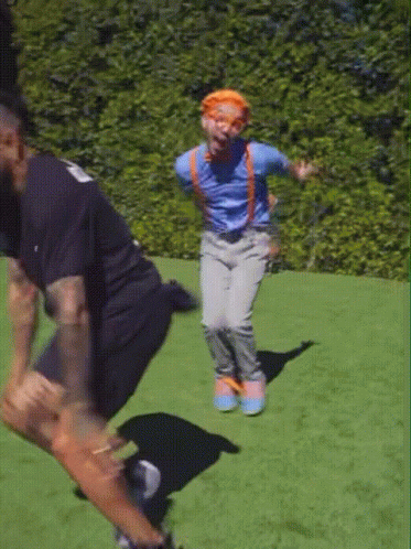 Blippi Griddy GIF. This 373 x 498 animated GIF is part of our sans fortnite dance collection. Related themes include dance, griddy. Created by BeastyLOL…