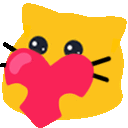 Blob Cat Sticker