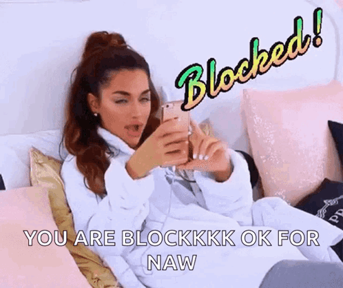 Blocked Blocking GIF