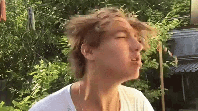 Blogger Face GIF