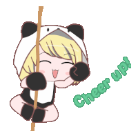 Blonde Big Eyes Sticker